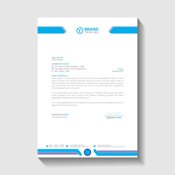 Letterhead Design 03