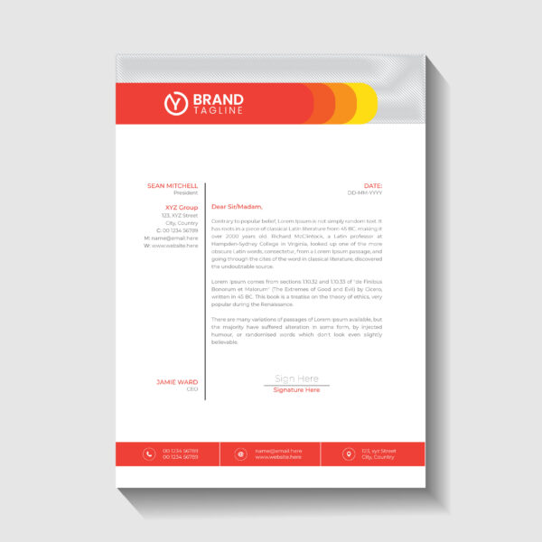 Letterhead Design 04